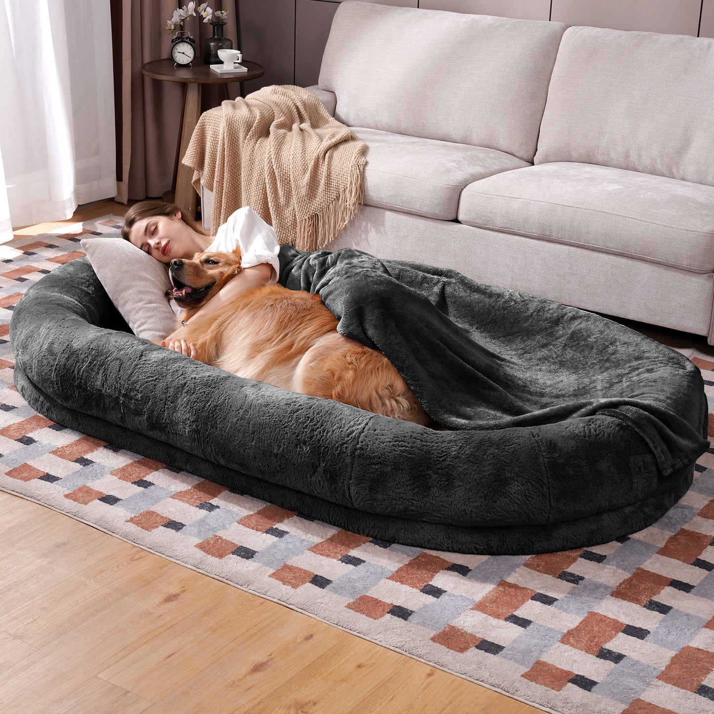 Giant Dog Bed for Adults and Pets